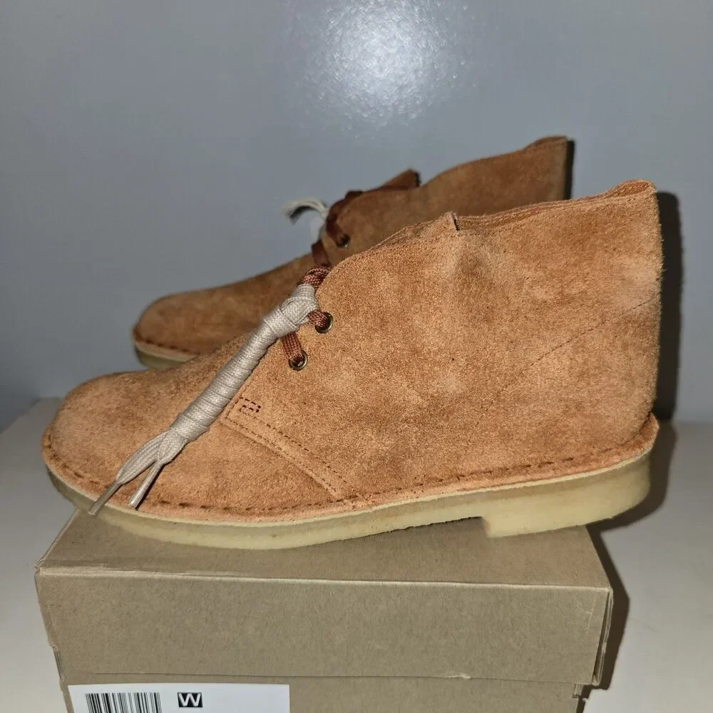 Clarks Desert Boot Mens Style : 54730 Ginger Suede